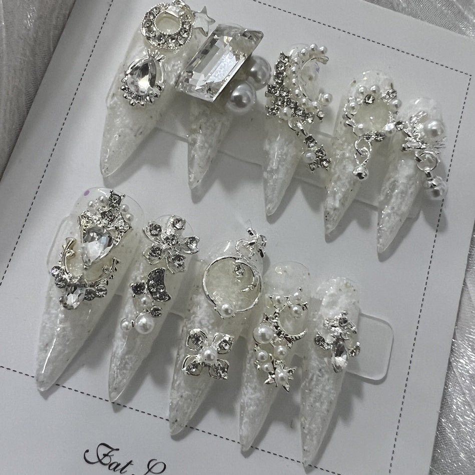 Shining Diamond Style nail products by My Store displayed in a sparkling diamond-inspired design