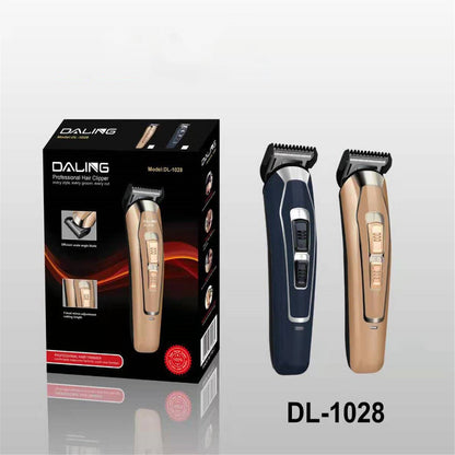 Electric hair clipper by My Store, black cordless trimmer with adjustable cutting blades