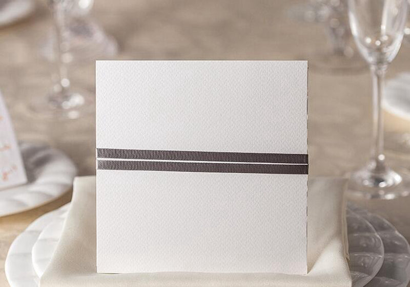 Personalized custom invitation featuring an elegant customizable design and printed event details