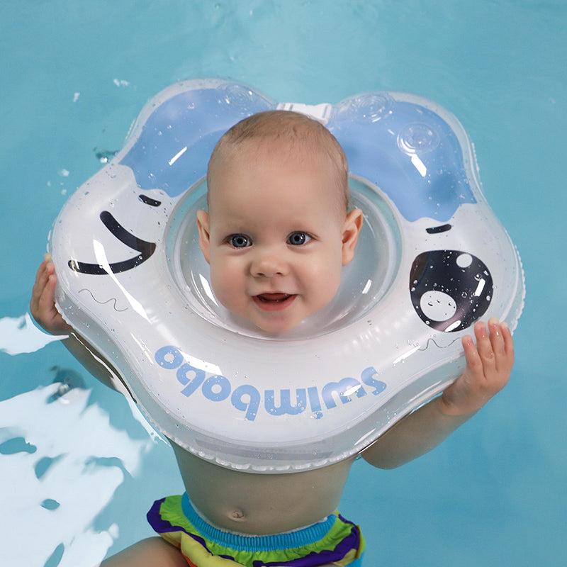 Baby swimming ring by My Store, inflatable round pool float for infants