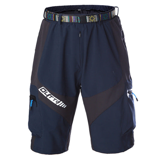 Men's off-road cycling shorts for mountain biking in black