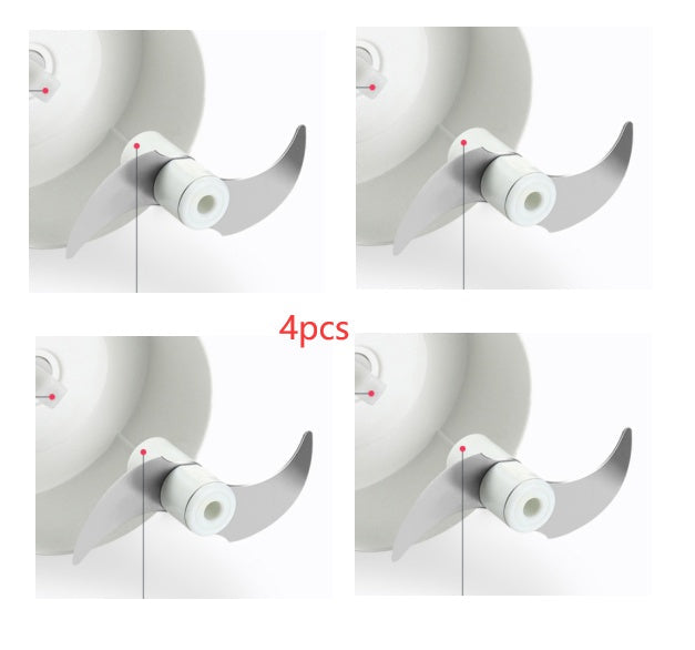 Manual cutting meat grinder, handheld metal kitchen tool for grinding and cutting meat