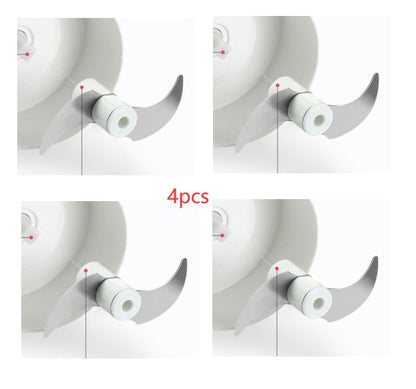 Manual cutting meat grinder, handheld metal kitchen tool for grinding and cutting meat