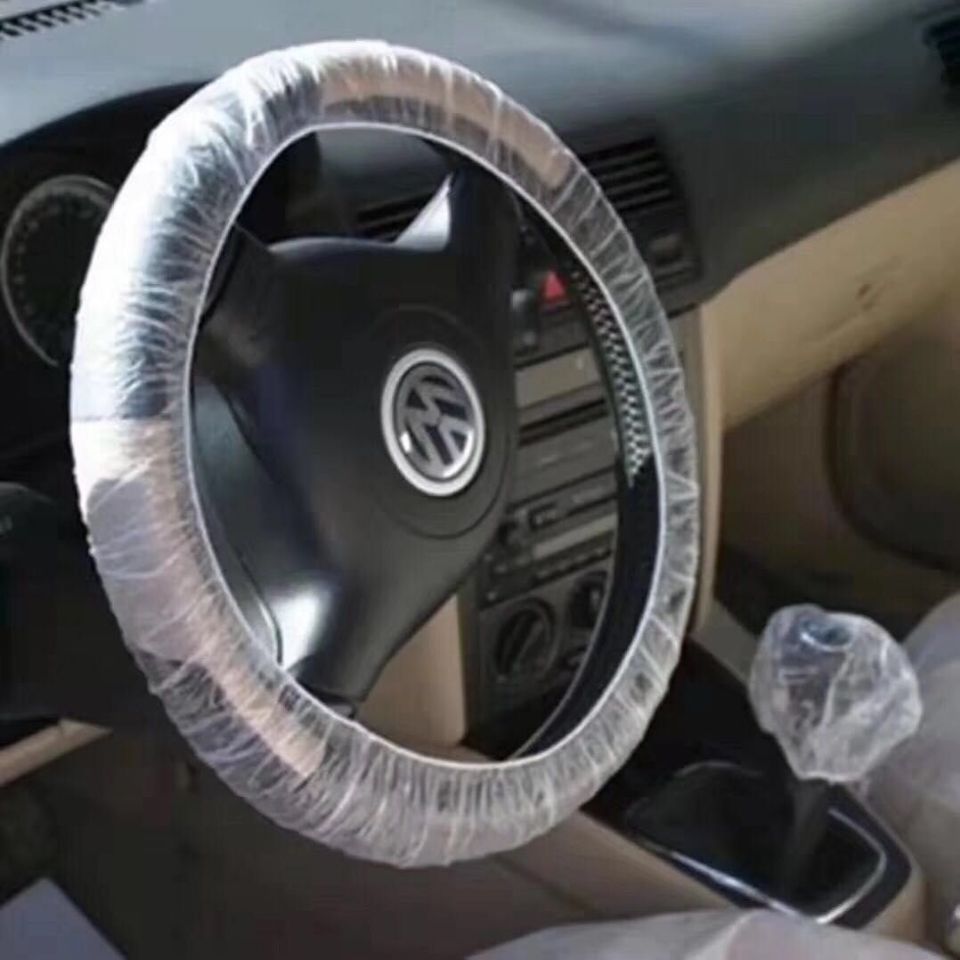 Disposable car repair seat cover for protecting vehicle upholstery during servicing