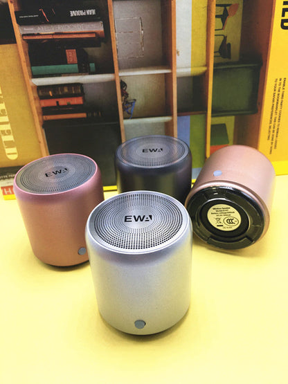 Wireless Bluetooth speaker by My Store, compact black design with grille and control buttons