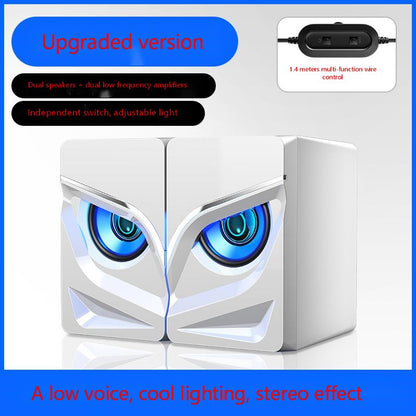 My Store desktop speaker, compact black audio speaker with a simple modern design