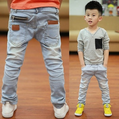 Boys' spring and autumn pants by My Store, versatile casual trousers in a comfortable everyday style