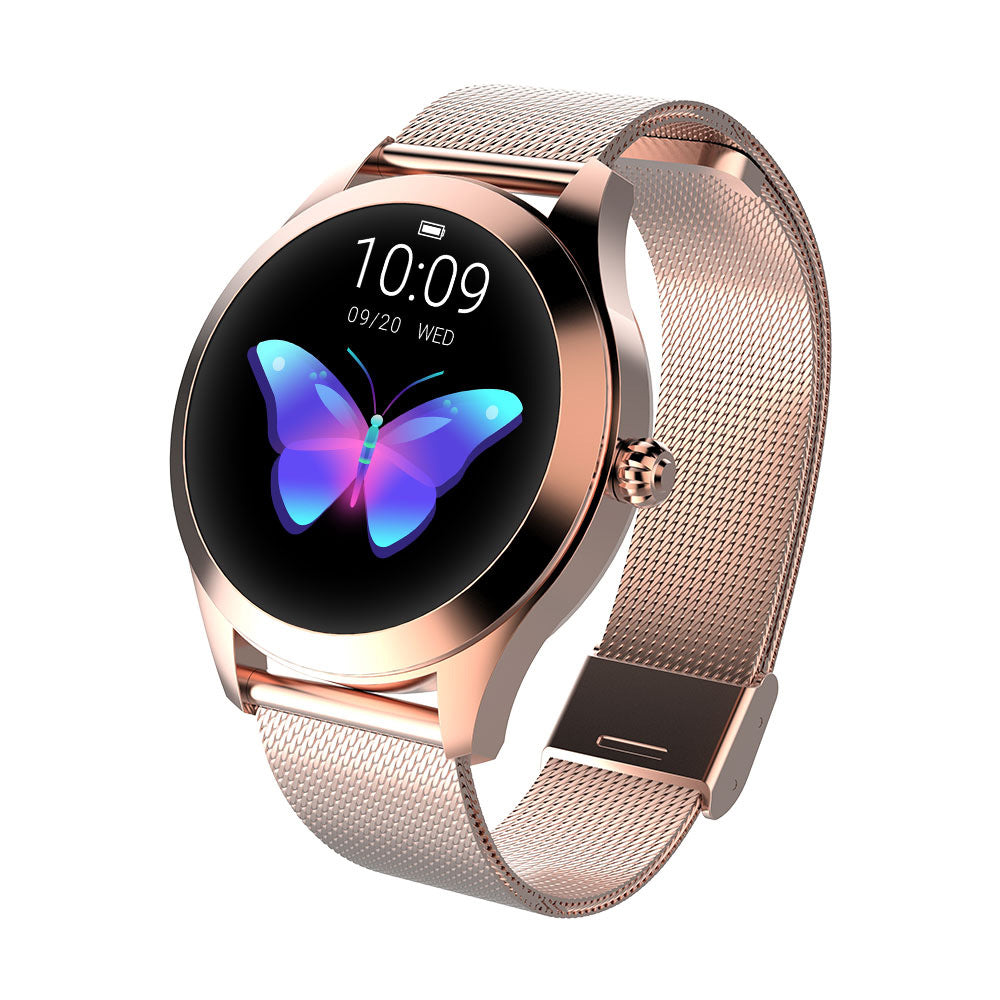 Chivo KW10 Pro women's smartwatch with sleek digital display and wearable wristband