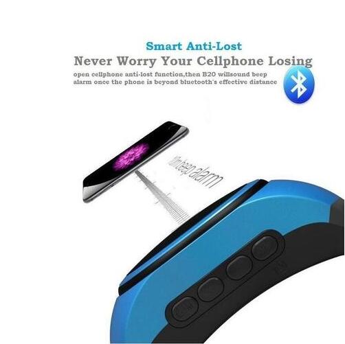 Smart Bluetooth music watch with digital display and black wristband