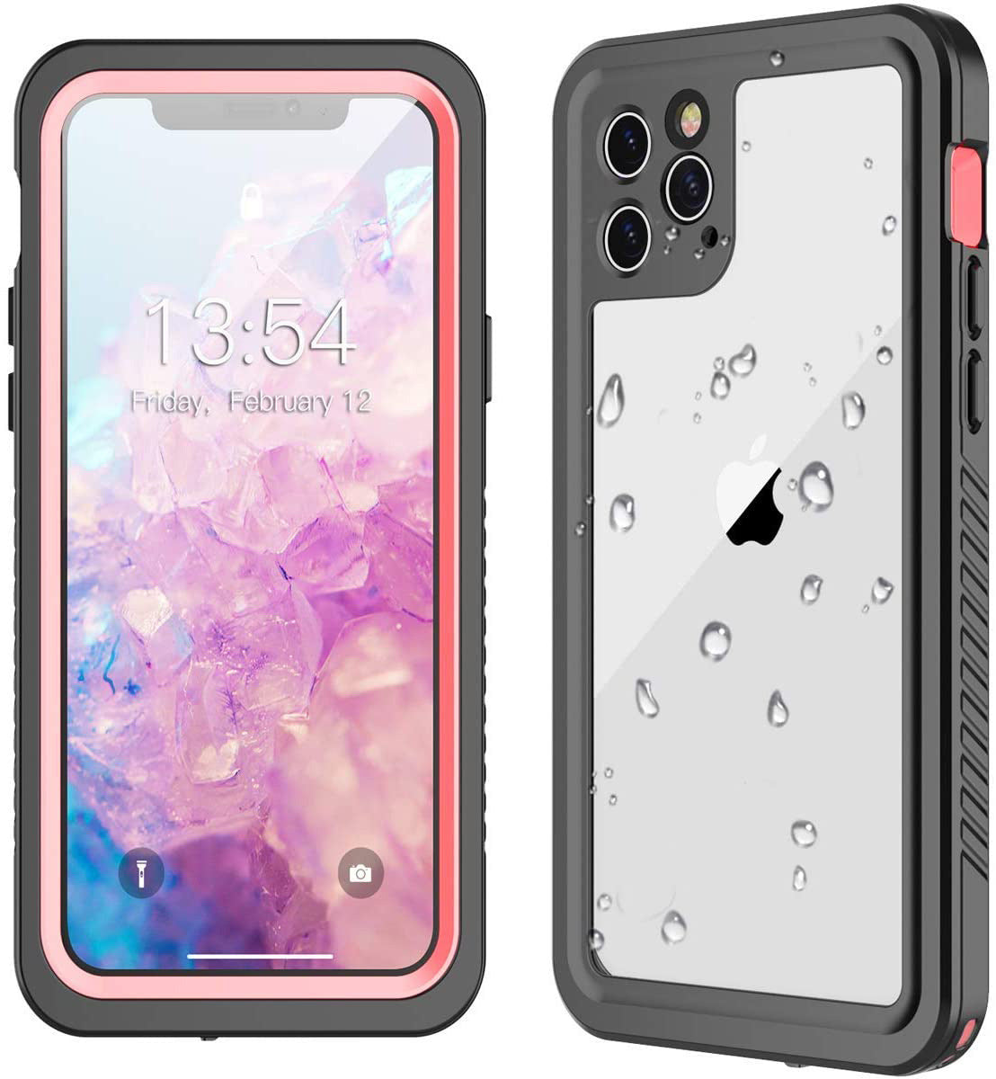 Anti-drop transparent tpu diving shell protective cover