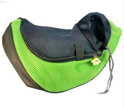 Shoulder pet bag outdoor carrier messenger bag pet backpack in a compact, travel-friendly design