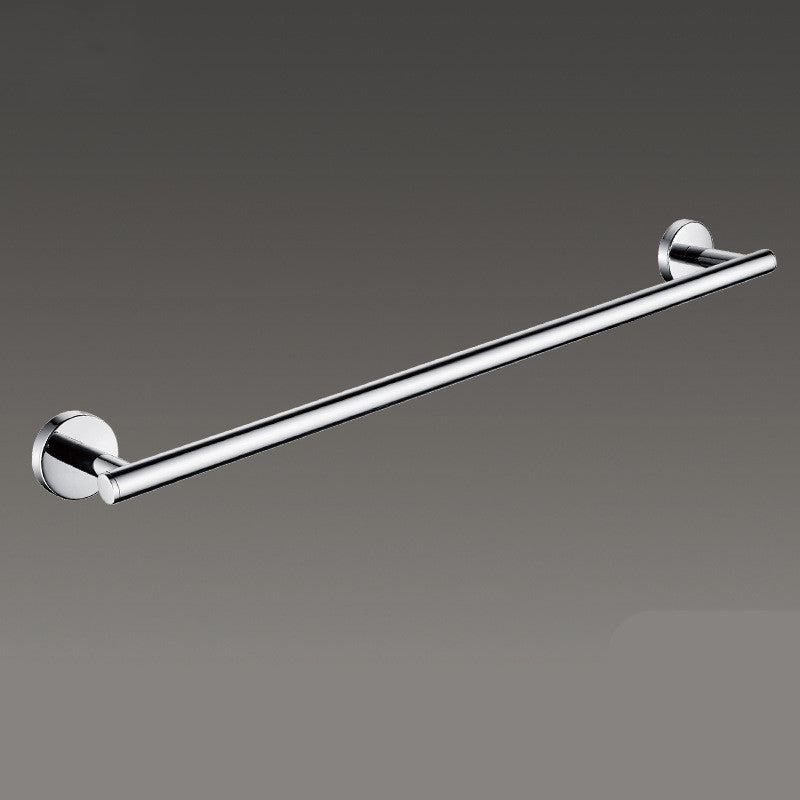 304 stainless steel bathroom towel rack set with wall-mounted hardware and pendant accessories