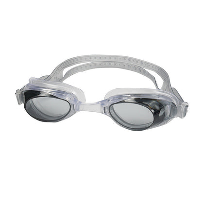 HD flat light waterproof antifogging swimming goggles by My Store, shown in a close-up product view