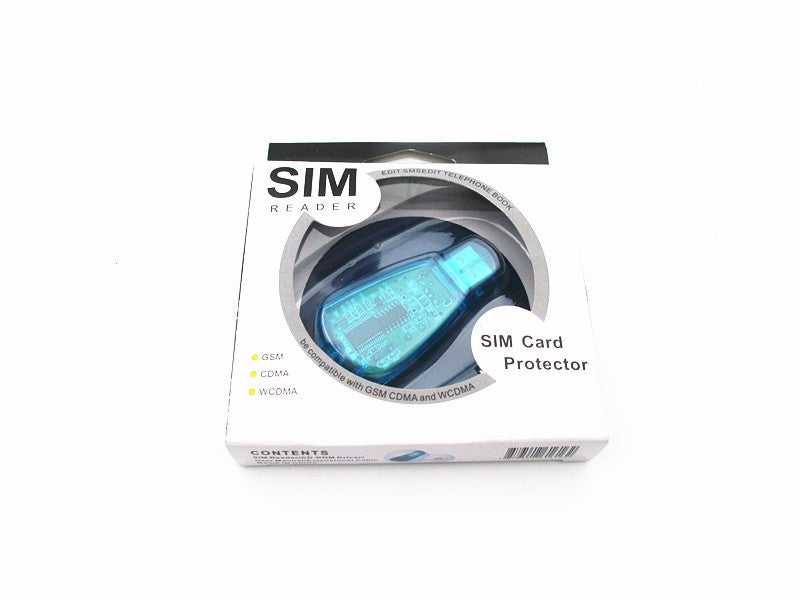 Mobile phone SIM card reader by My Store for reading and transferring SIM card data