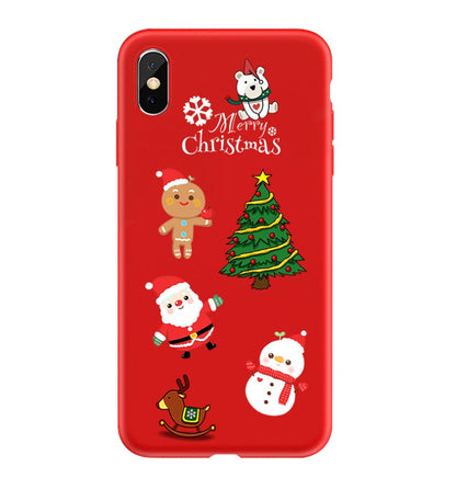 Christmas phone case with festive holiday design for mobile phones