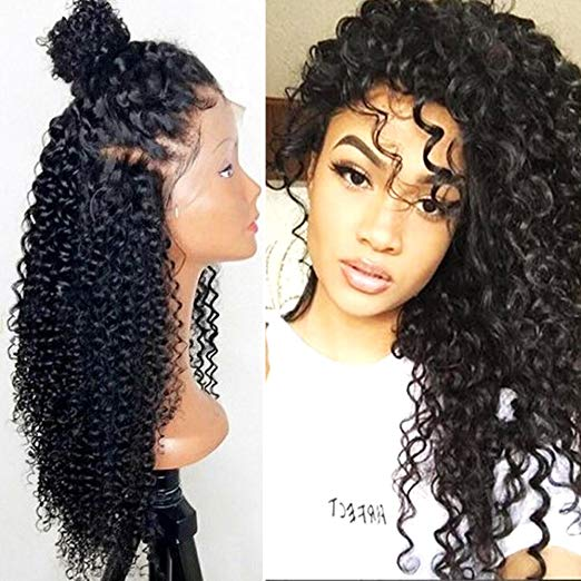 African small curly hair, close-up texture in tight natural curls