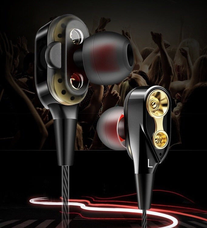 Dynamic headphones by My Store in black over-ear design with padded ear cups