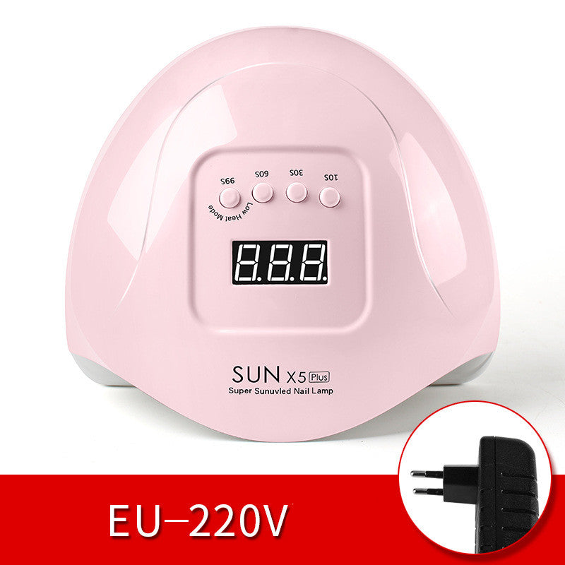 Quick dry nail phototherapy machine with LED UV lamp for manicure and gel nail curing