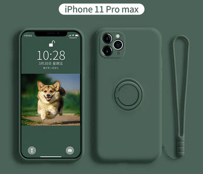iPhone 11 Pro Liquid Silicone Case with Lens Cover