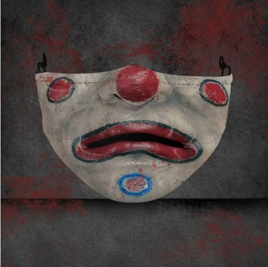 Explosive Halloween mask by My Store featuring a bold, spooky design