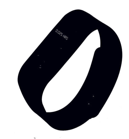 Naxa LifeForce+ fitness smartwatch for iPhone and Android with digital display, fitness tracking, and health monitoring features.