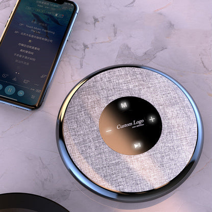 Waterproof Bluetooth speaker in compact black design by My Store