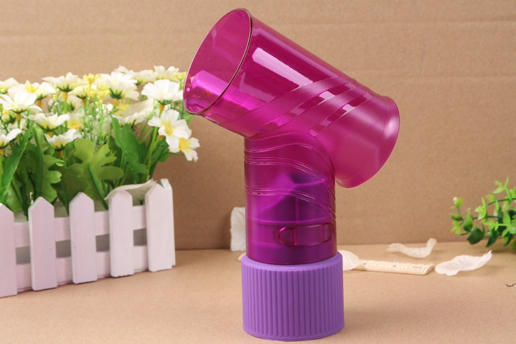 Hair dryer magic curls styling tool in black, designed to create smooth, defined curls