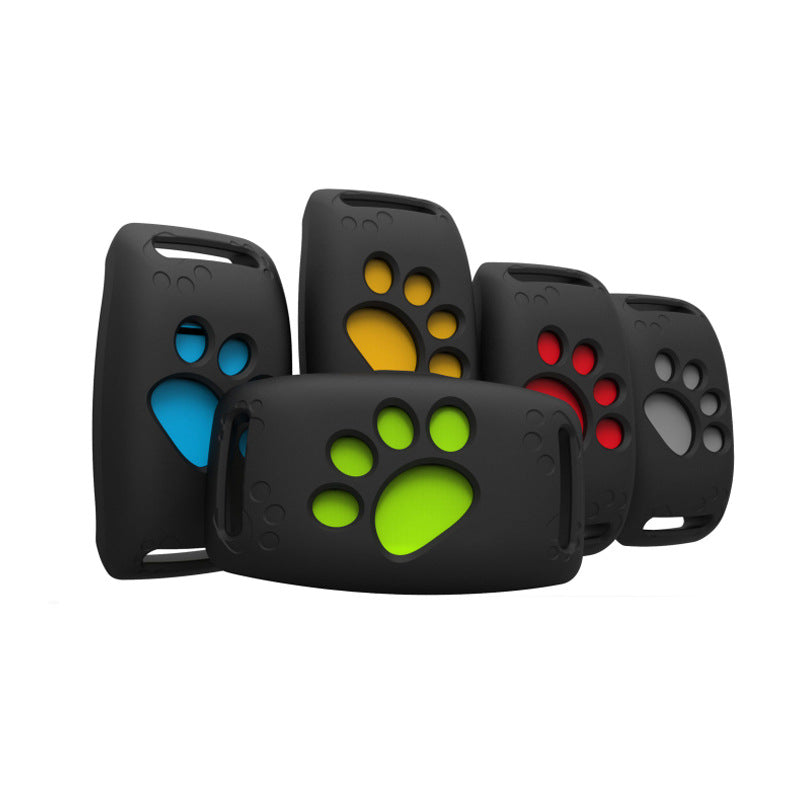 GPS pet tracker device by My Store shown in a compact black design