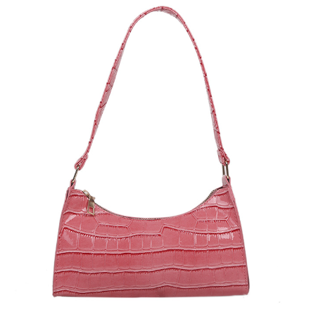 Women's small shoulder and underarm bag by BACKUPMYFILESNOW®, featuring a simple compact design with adjustable strap.