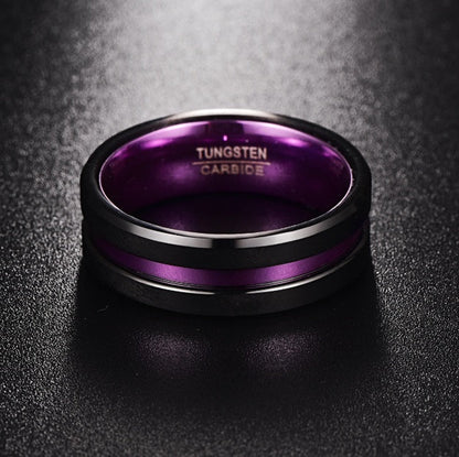 Purple Groove party ring by My Store, close-up view