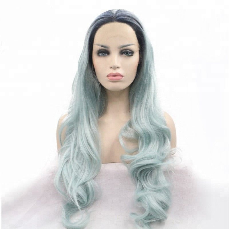 High-temperature silk realistic hair cover with smooth, natural-looking strands