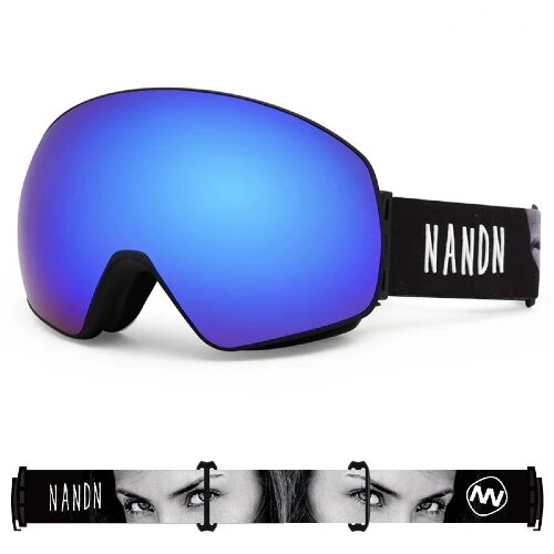 NANDN SNOW ATTITUDE NG8 ski goggles with sleek protective lens design