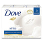 Dove White Beauty Bar, Light Scent, 3.17 Oz, 12/Carton UNI04090CT