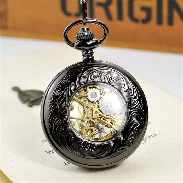 Pocket watch by My Store, classic round design with visible dial and hands