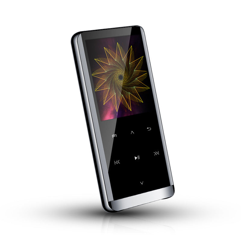 High-definition noise reduction voice recorder and MP3 Bluetooth lossless HiFi player, compact black design