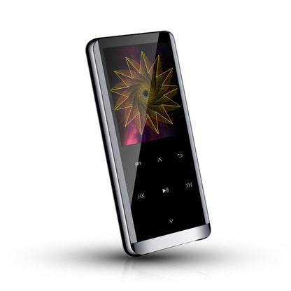 High-definition noise reduction voice recorder and MP3 Bluetooth lossless HiFi player, compact black design