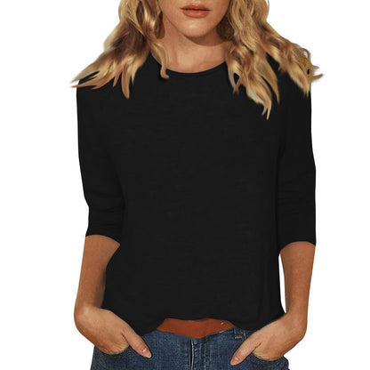 Trendy Women's 3/4 Sleeve Blouses 2024