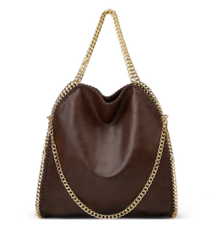 Luxury Women's Chain Shoulder Designer Tote Bag