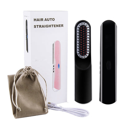 Quick beard straightener brush by My Store in black design