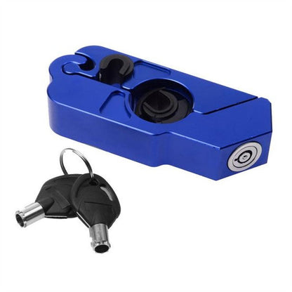 Motorcycle handlebar lock by My Store, compact black anti-theft security device keksoz