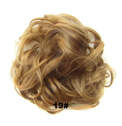 Hair ring accessory displayed on a plain background