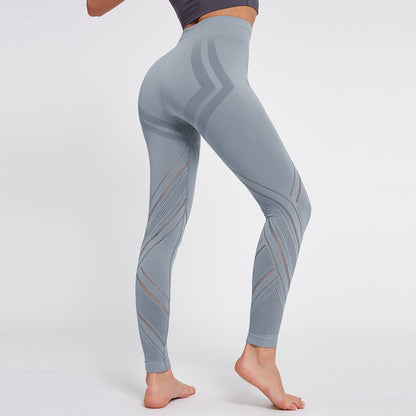 Seamless yoga pants running leggings fitness pants in a sleek, flexible design