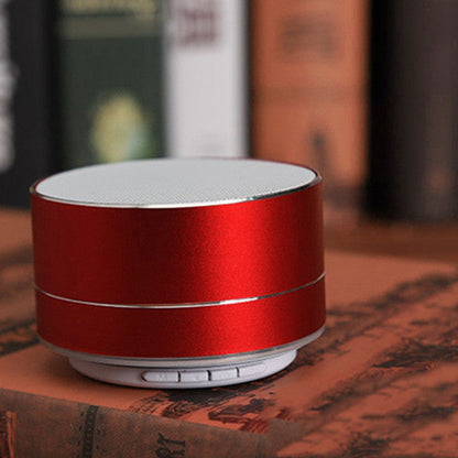 Mini wireless Bluetooth speaker by My Store, compact black portable design