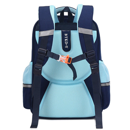 Children's large capacity cartoon lightweight backpack, schoolbag with roomy compartments and padded shoulder straps