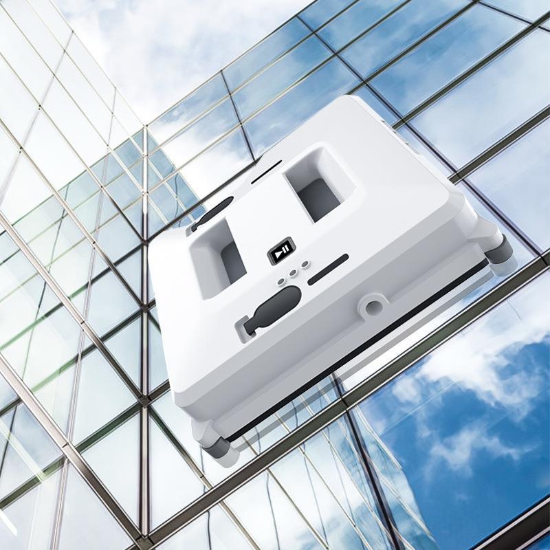 Intelligent small window cleaner robot automatic glass window robot cleaning a pane of glass