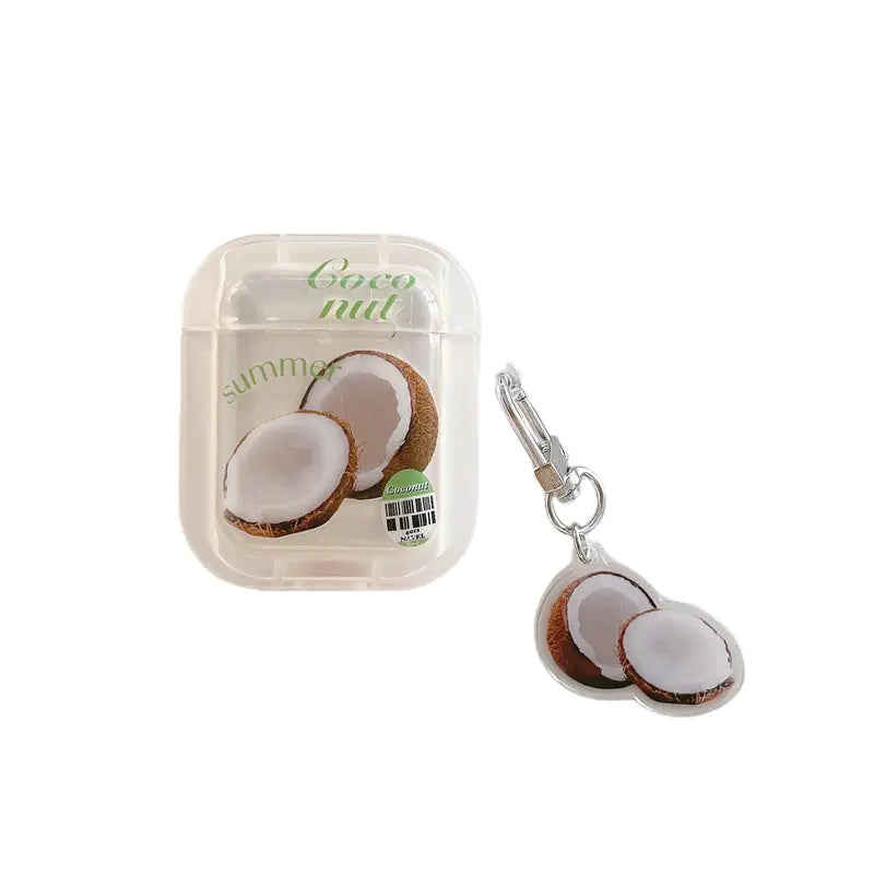 Coconut Cartoon Earphone Case for AirPods Pro 1/2/3