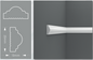 Ready to Assemble Wall Molding Package - 3 Vertical Frames | Easy Installation