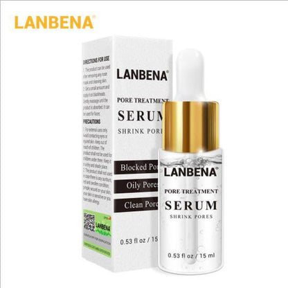 Pore treatment serum bottle by My Store for visibly refined-looking skin