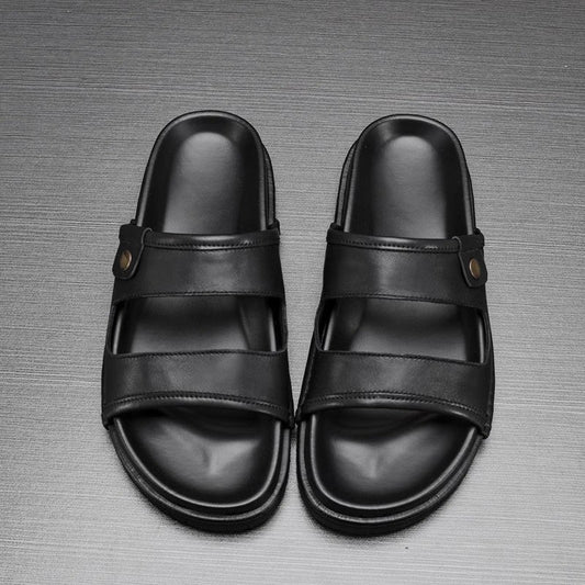Men's fashionable casual breathable beach sandals in a lightweight open-toe design