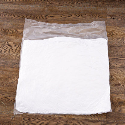 Large throw pillow sofa cushion core in white fabric, rectangular pillow insert by My Store
